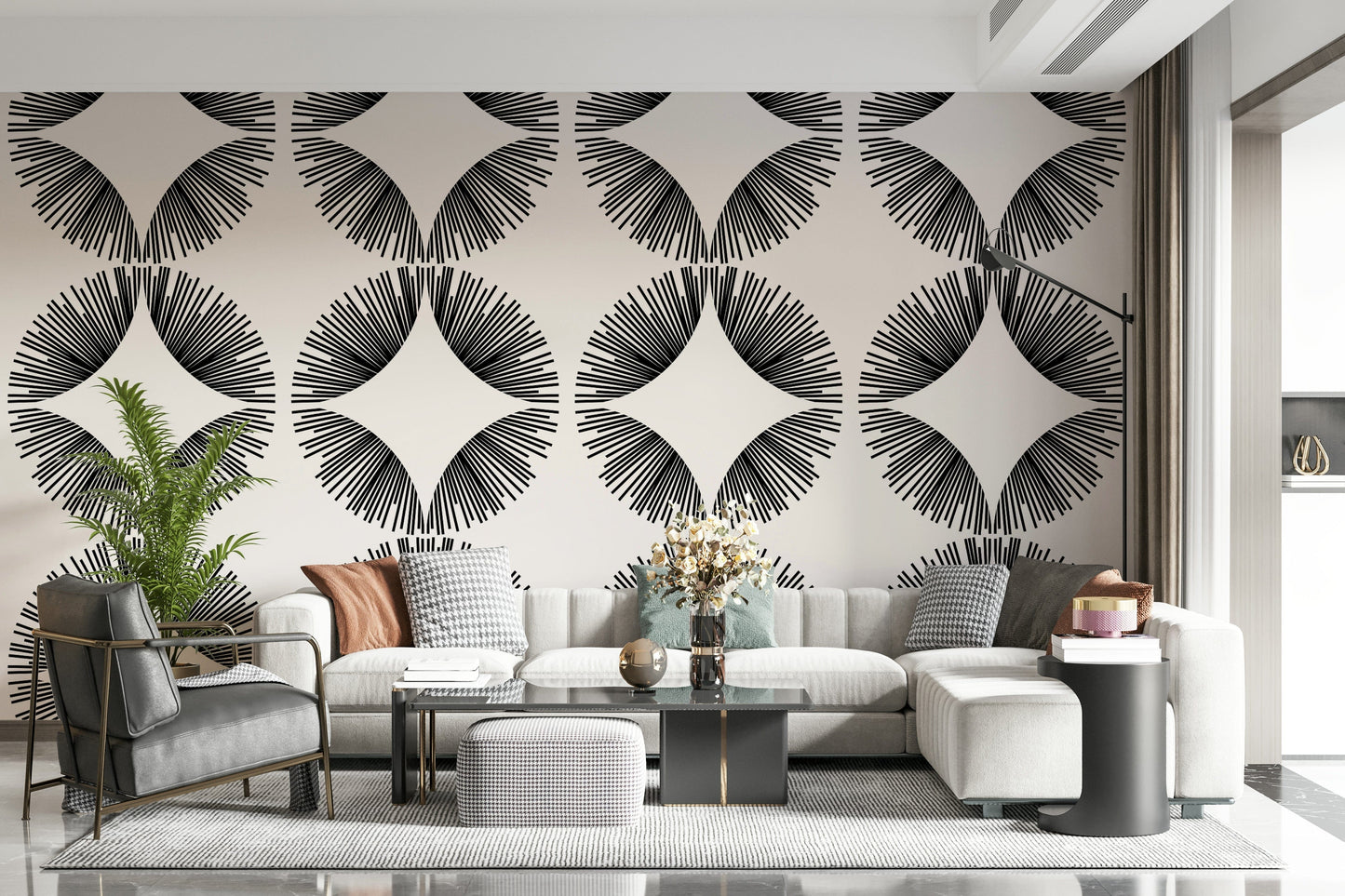 Starburst Deco Tapete