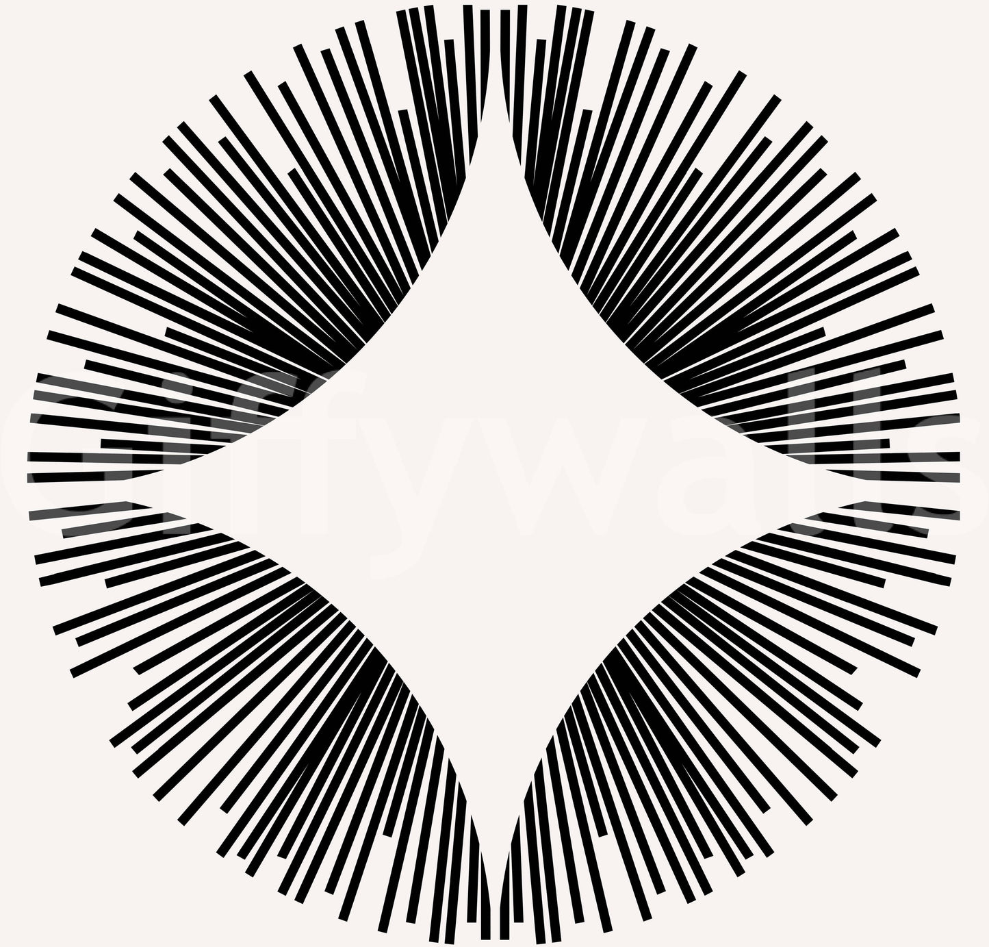 Starburst Deco Tapete