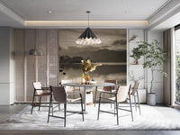 Still Lake at Dusk Wall Mural