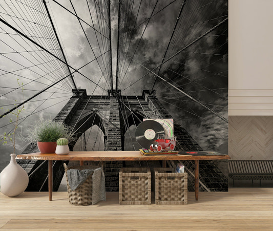 Papier peint mural suspendu en pierre -2333758