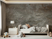 Wall mural showcasing delicate, whisper-like stone textures for modern, minimalist, or rustic décor.