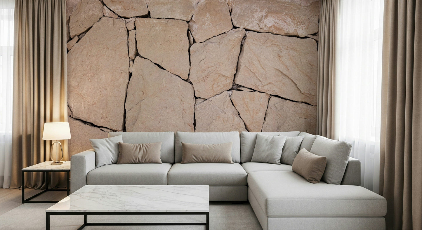 Stone Cladding Texture Wall Mural -2306806