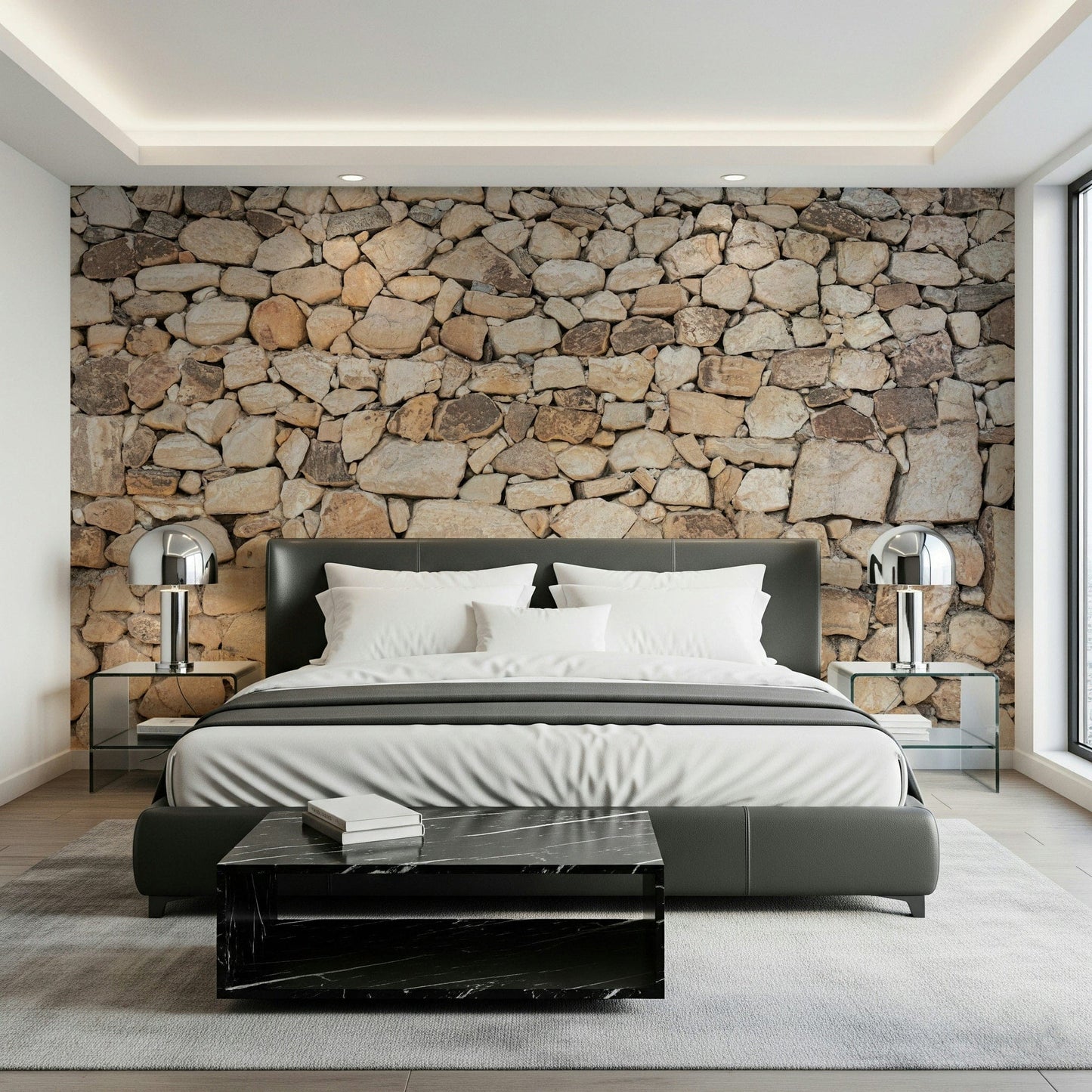 Timeless Stonework Wall Mural -2308528