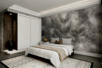An artistic nature inspired mural for home decor.

