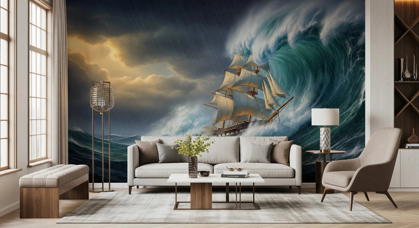 Storm's Fury Wall Mural