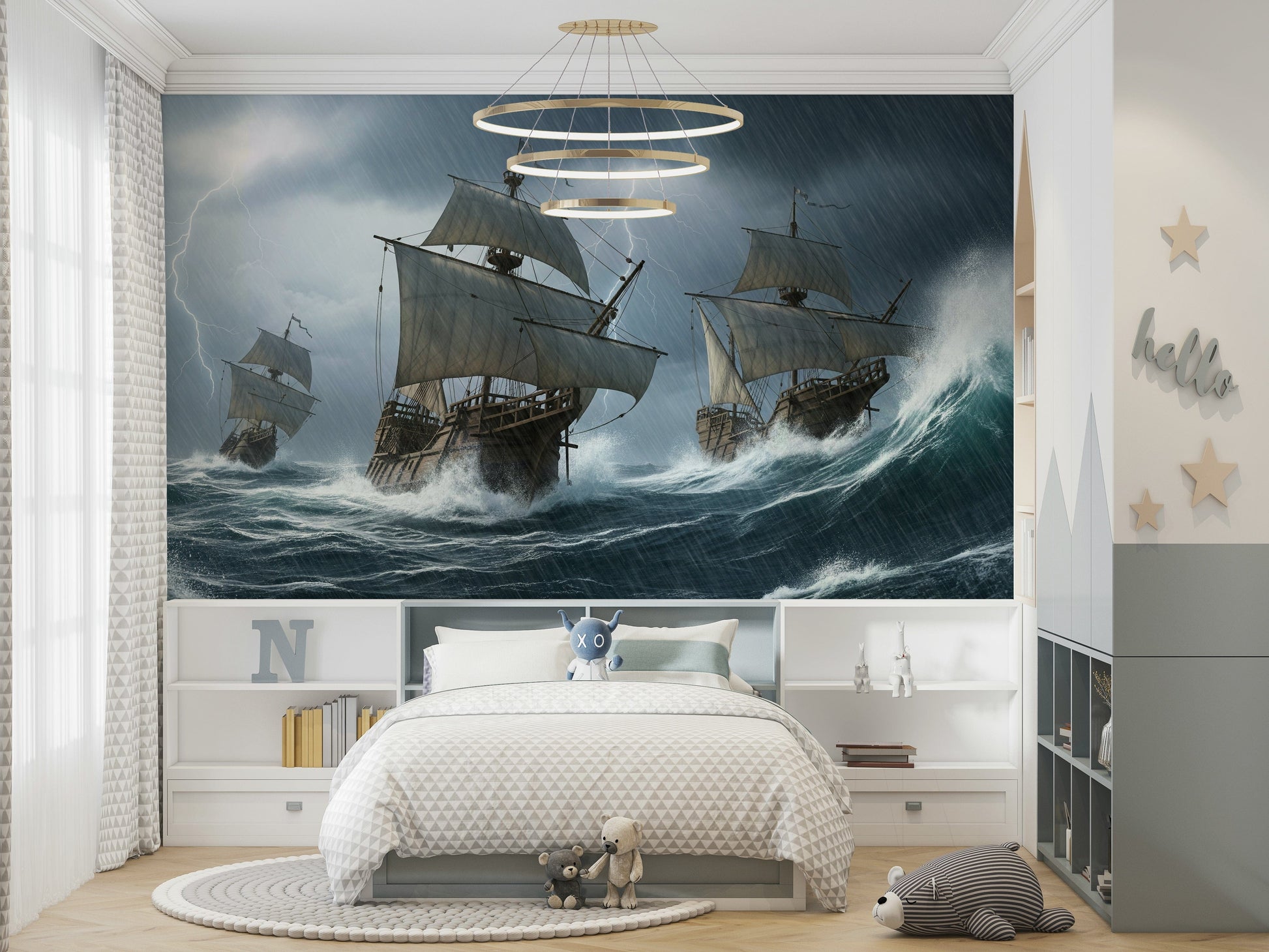 The image is suitable for a living room or an office.

