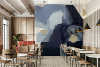 Artistic wallpaper for walls with expressive style

