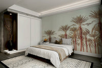 Palm trees nature mural

