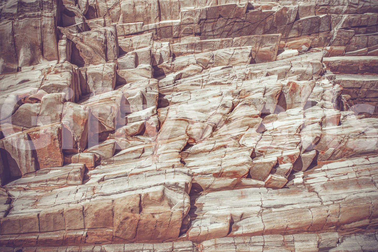 Striated Rock Face Wall Mural -2226342