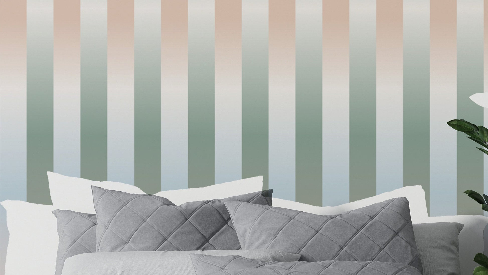 Stylish Blurred Lines Wallpaper for Interiors
