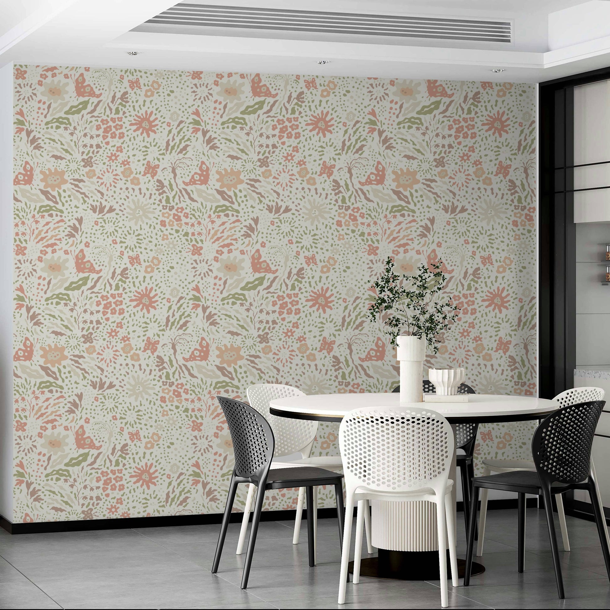 This wallpaper is suitable for a bedroom, a living room, or a serene study.
