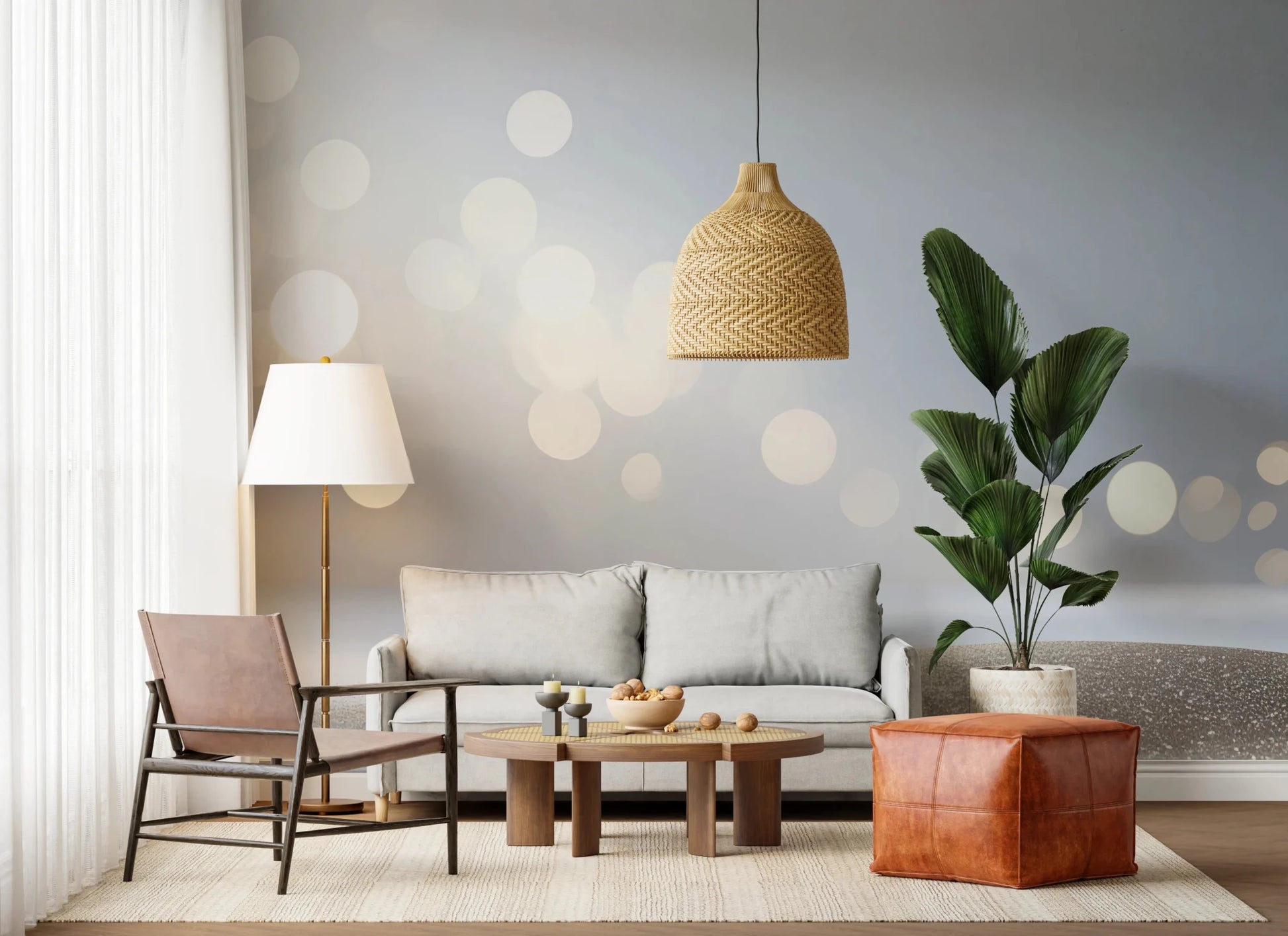 Subtle Sparkle Wall Mural