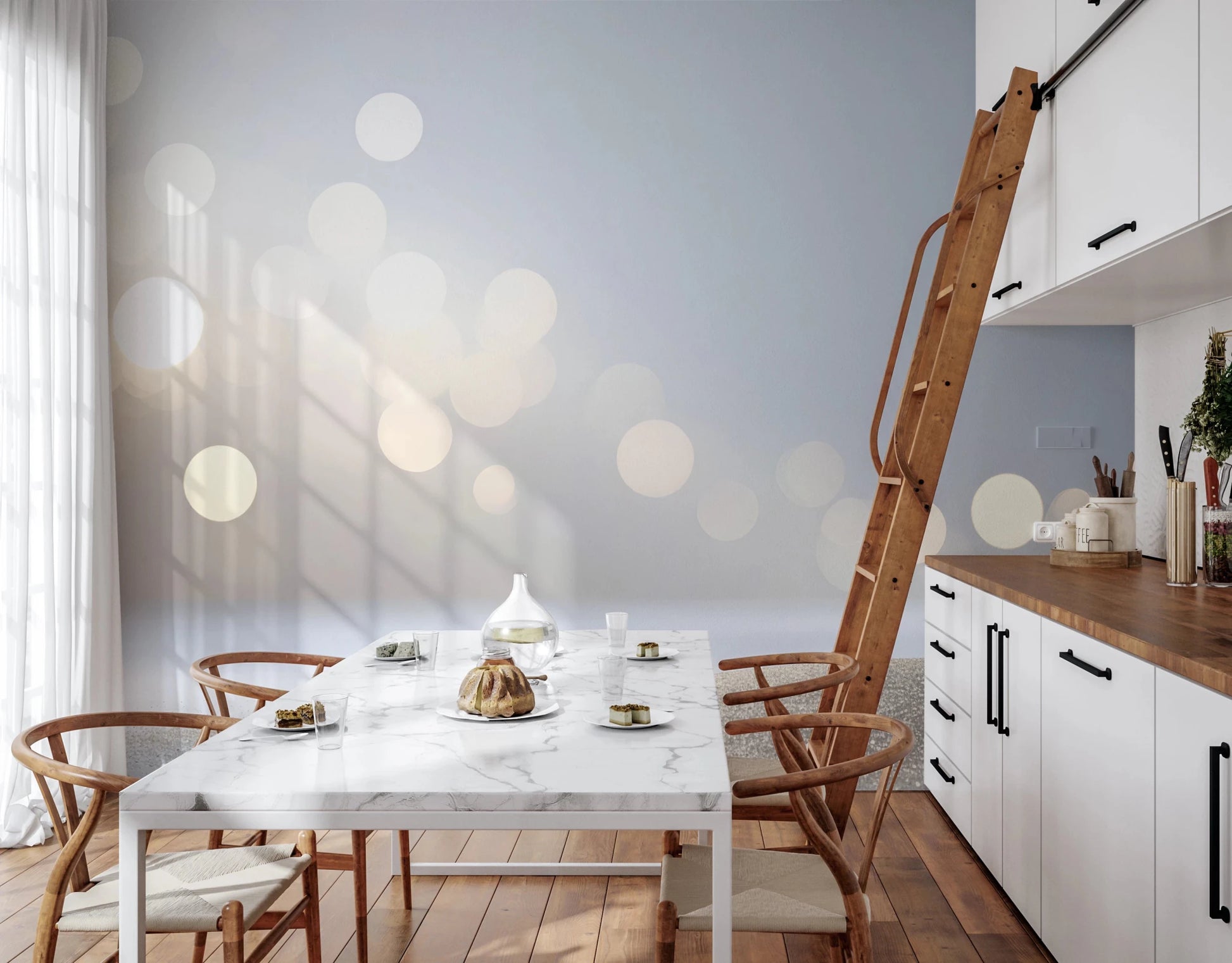 Subtle Sparkle Wall Mural