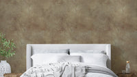 Textured suede wallpaper in light chamois shade

