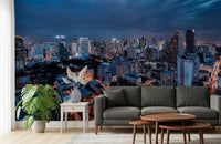 Sukhumvit Distrist Wall Mural