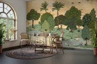 Wallpaper for walls with a fantastical landscape

