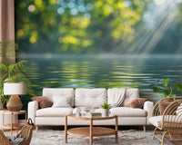 Sunlit Waters Wall Mural