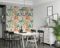 Beach-inspired wallpaper with serene ocean waves and coastal textures.