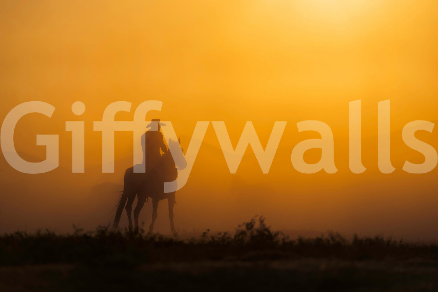 Sunset Ride Wall Mural -2597026