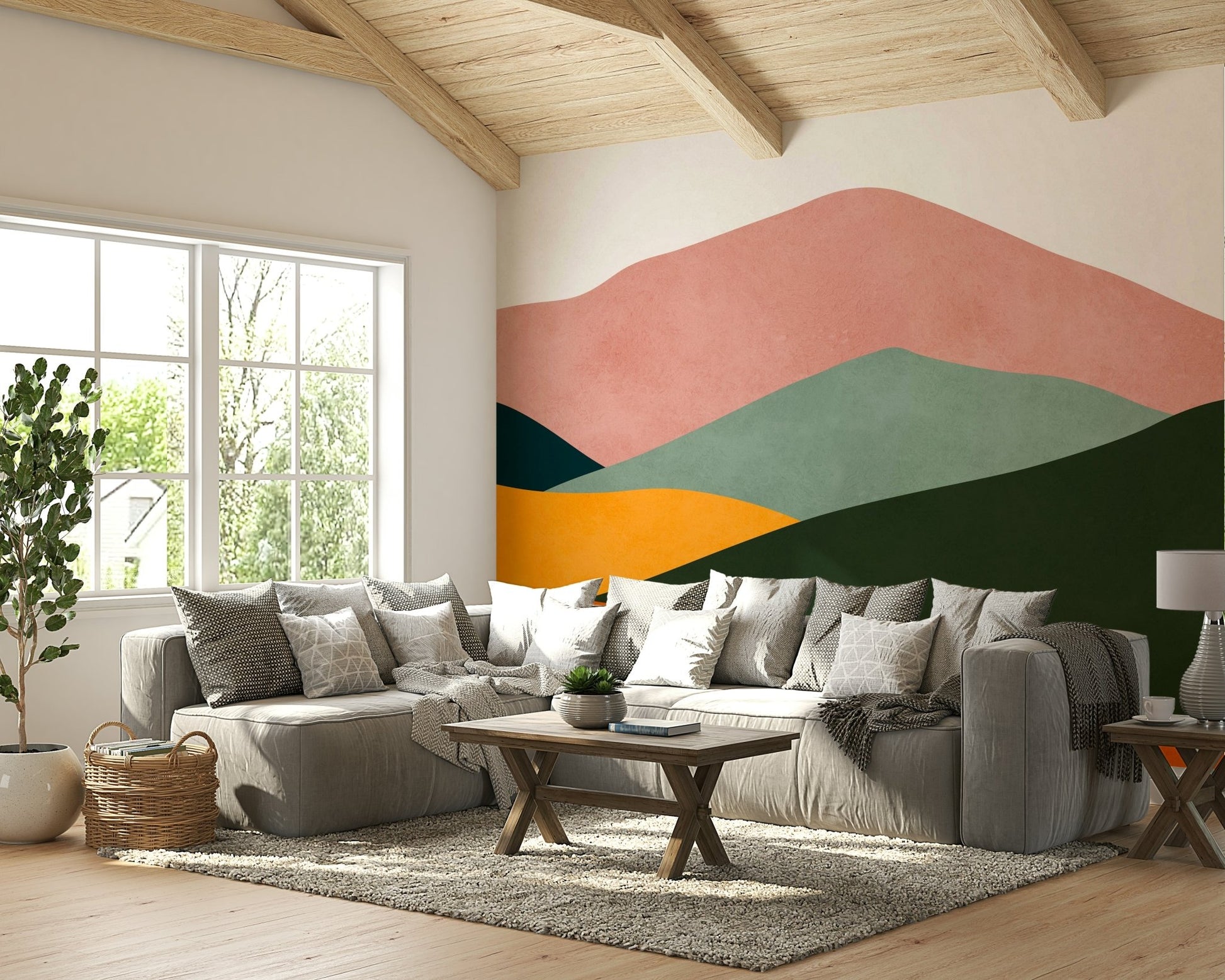 A close-up view of the detailed color blending.

