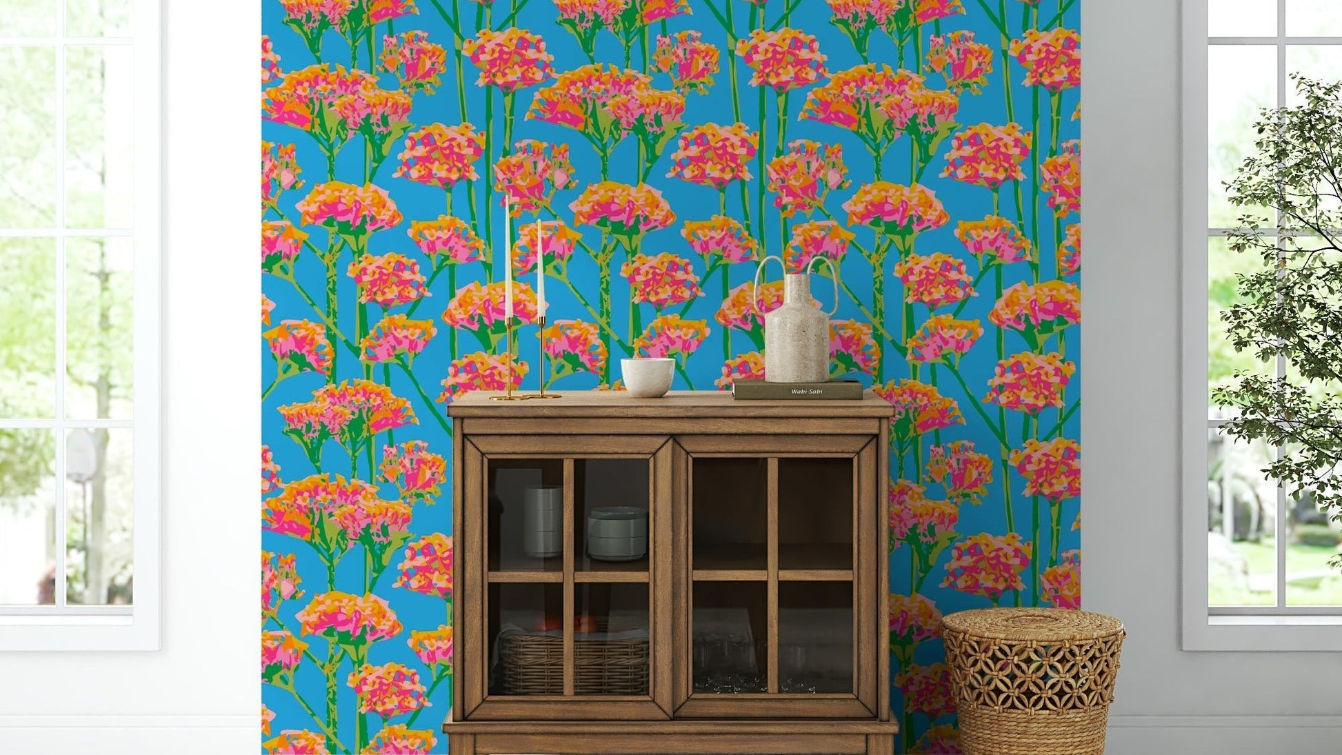 The design gives a feeling of quiet, natural beauty.

