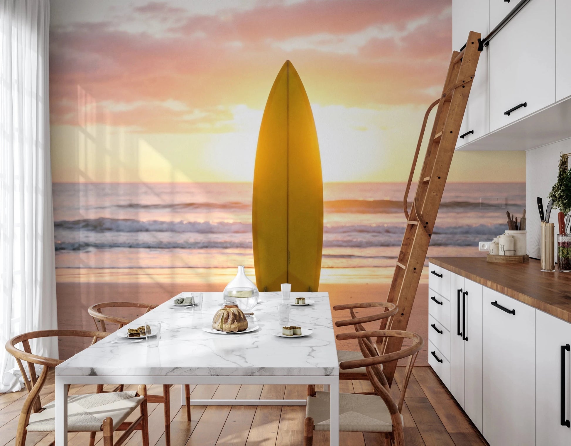 Surf's Up Serenity Wall Mural