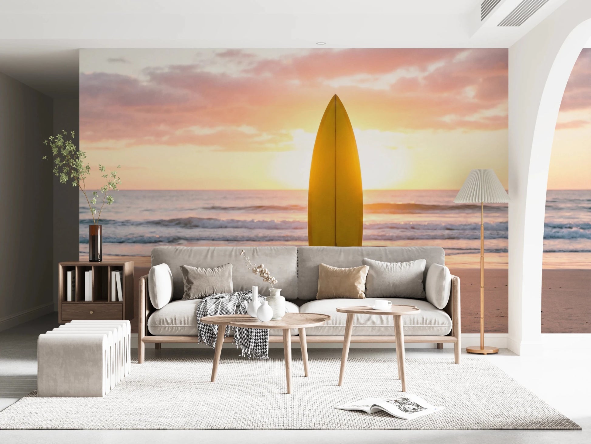 Surf's Up Serenity Wall Mural