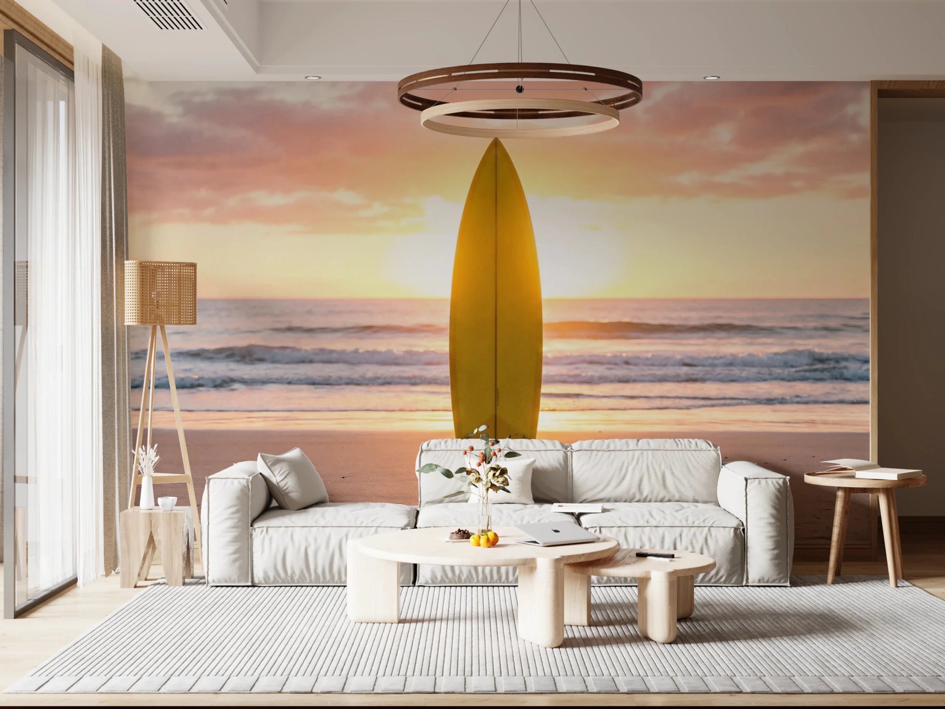 Surf's Up Serenity Wall Mural