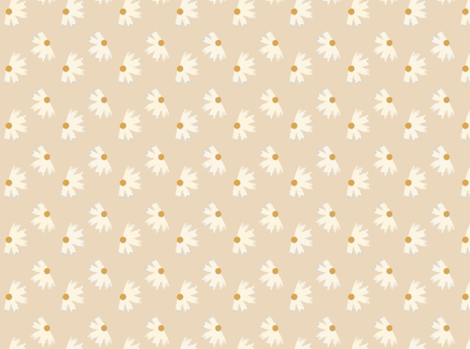 Marigold Pearl Flower Wallpaper
