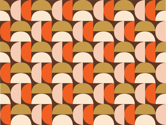 Mindfulness Mod Dot Design Wallpaper