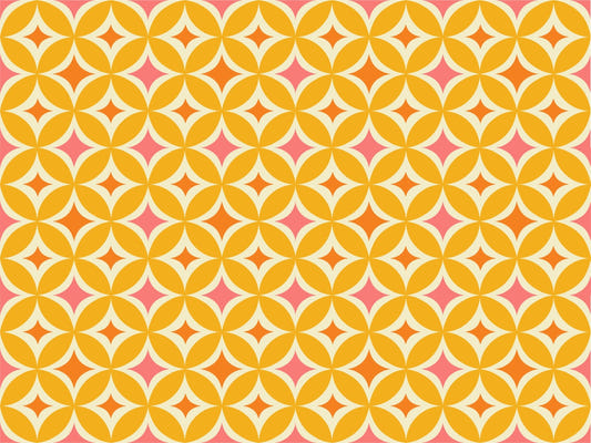Portugiesische gelbe Fliesen Azulejos Design Wallpaper