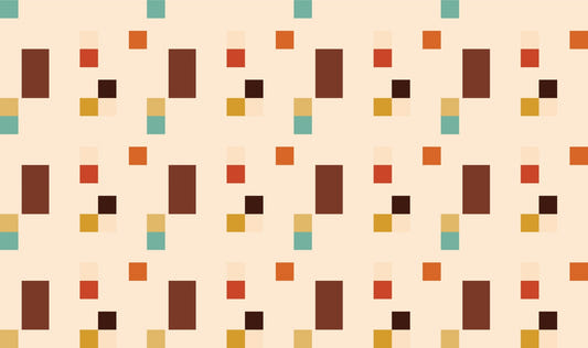 Vintage -Fliesen beige Farbwallpaper
