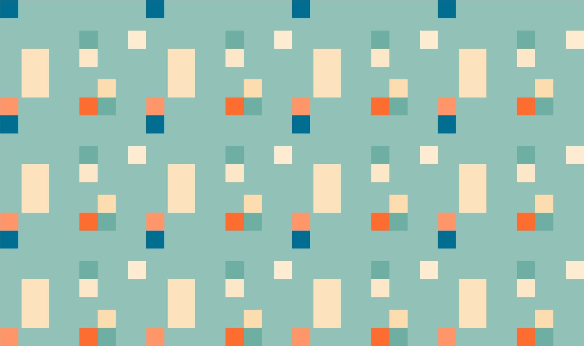 Carreaux vintage fond d'écran de couleur bleue