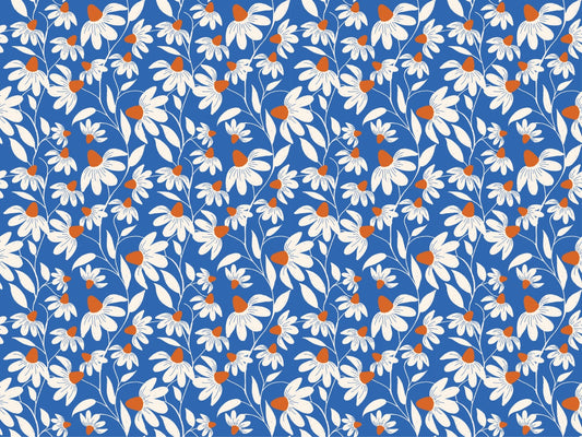 Floriografia White Coneflower Wallpaper