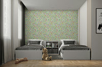 Nature-inspired swan lake wallpaper for interiors

