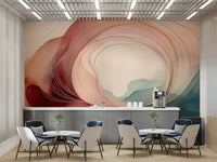Sweet Sleep Portal mural creating a peaceful atmosphere for sleep.

