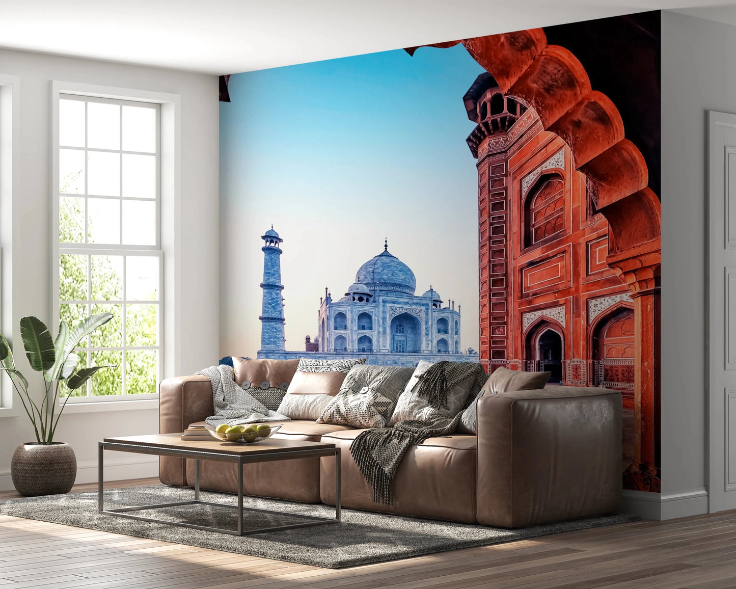 Taj Mahal Architecture Wall Mural