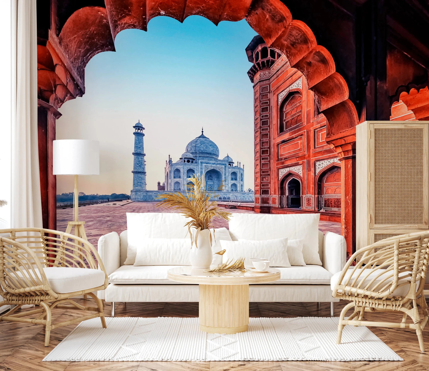 Taj Mahal Architecture Wall Mural
