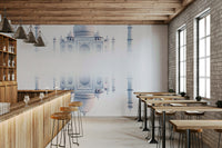 Grand Taj Mahal Mirage wallpaper for walls serene atmosphere.