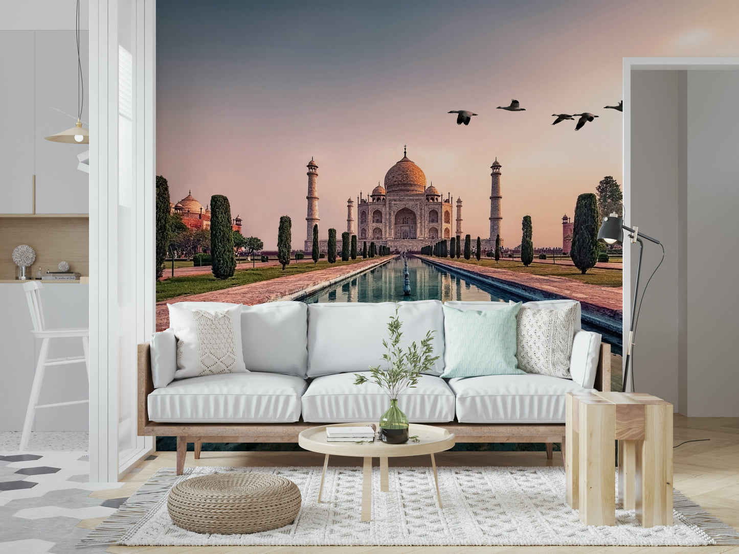 India's Taj Mahal: A Timeless Wonder Wall Mural