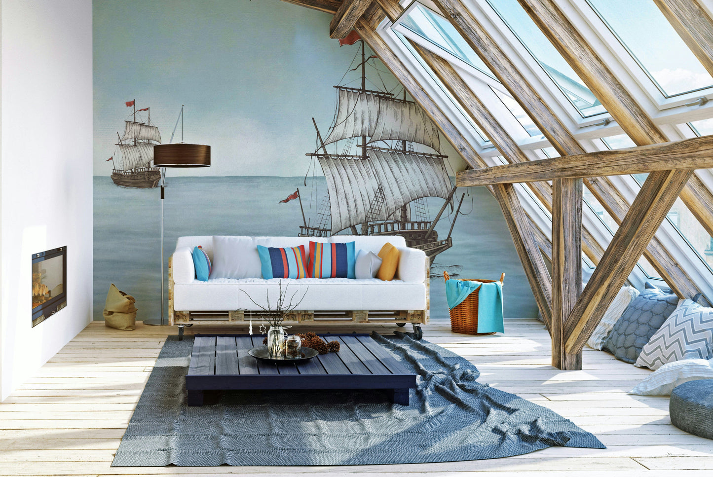 The image has a calm, tranquil mood.

