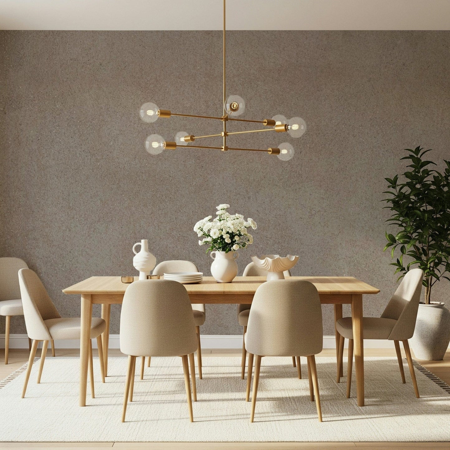 Taupe Stone Surface Wall Mural -2306197