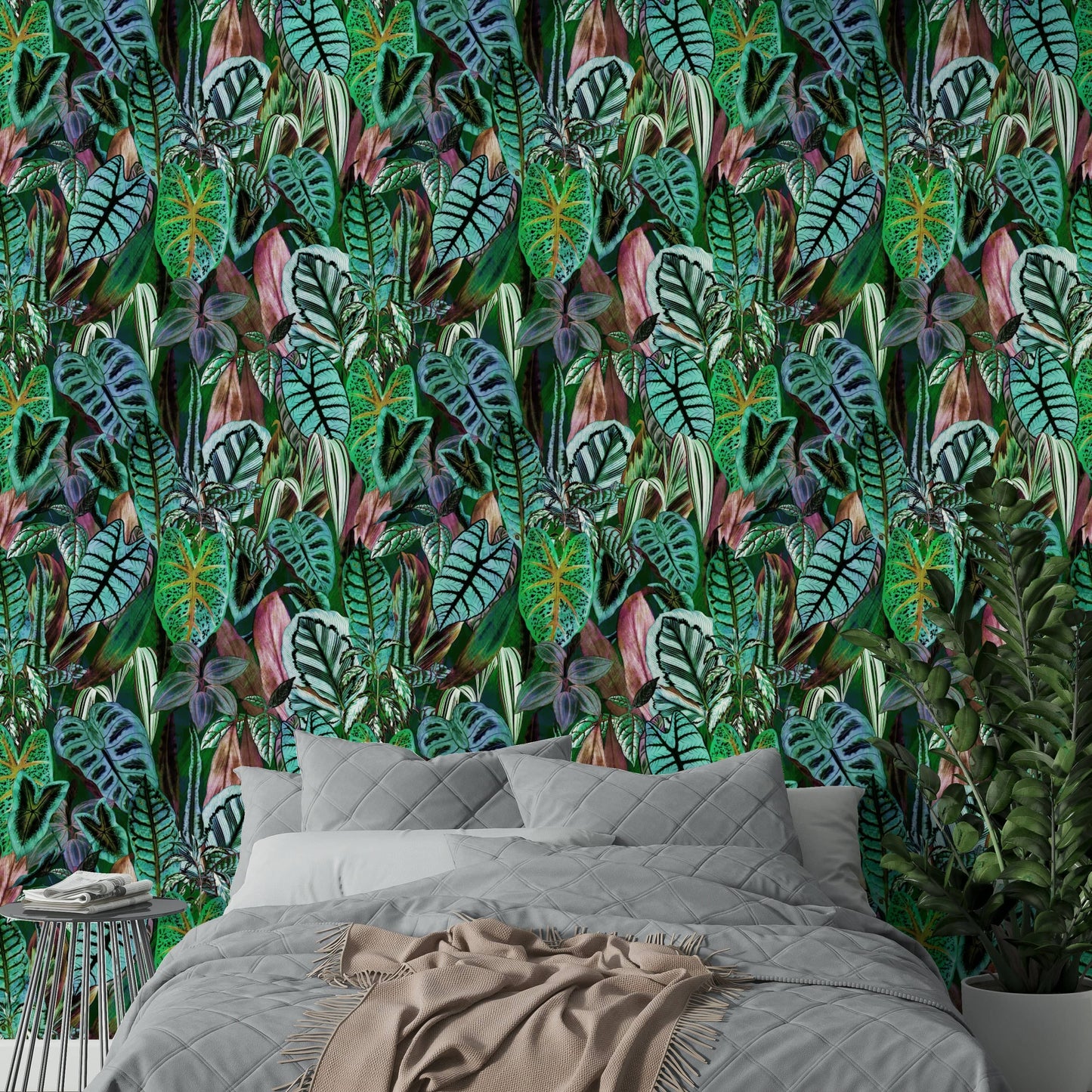 Green Foliage nature wallpaper

