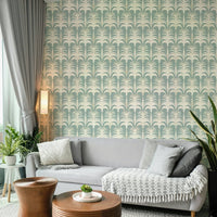 An artistic nature inspired mural for home decor.

