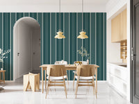 Teal Stripe Wallpaper⁠