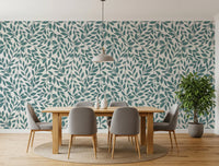 Teal Vines Wallpaper⁠
