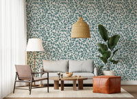 Teal Vines Wallpaper⁠