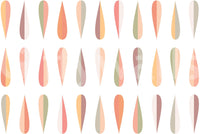 The design is non-realistic and interpretive.

