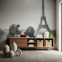 Teddy Bears in Love Wall Mural