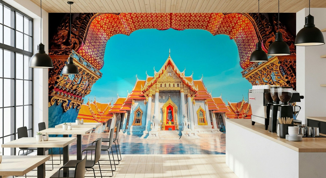 Temple of Dawn Wall Mural